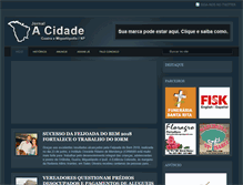 Tablet Screenshot of jornalacidadeguaira.com.br